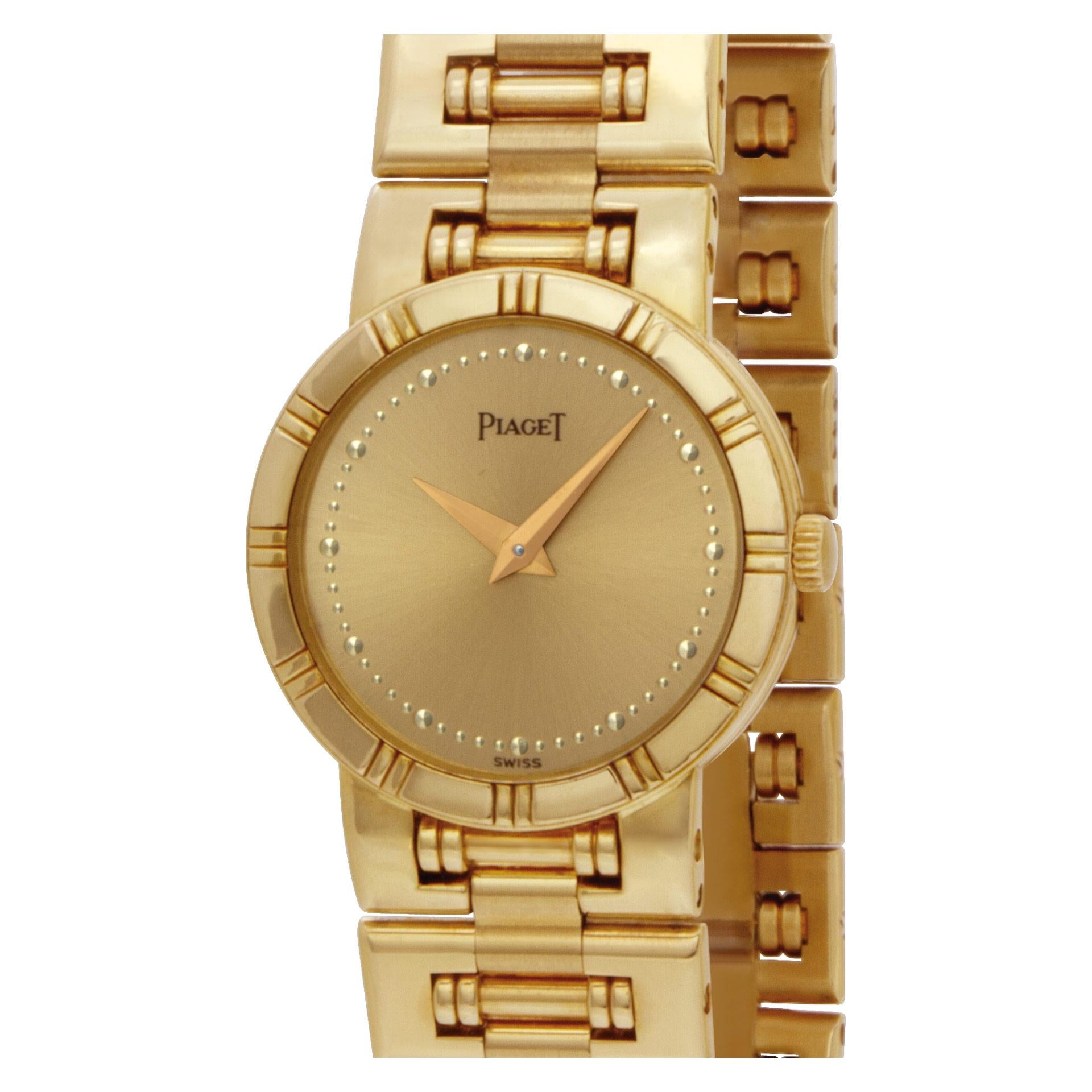 Piaget Dancer in 18k Yellow Gold Wristwatch, Ref. 80563K81 1