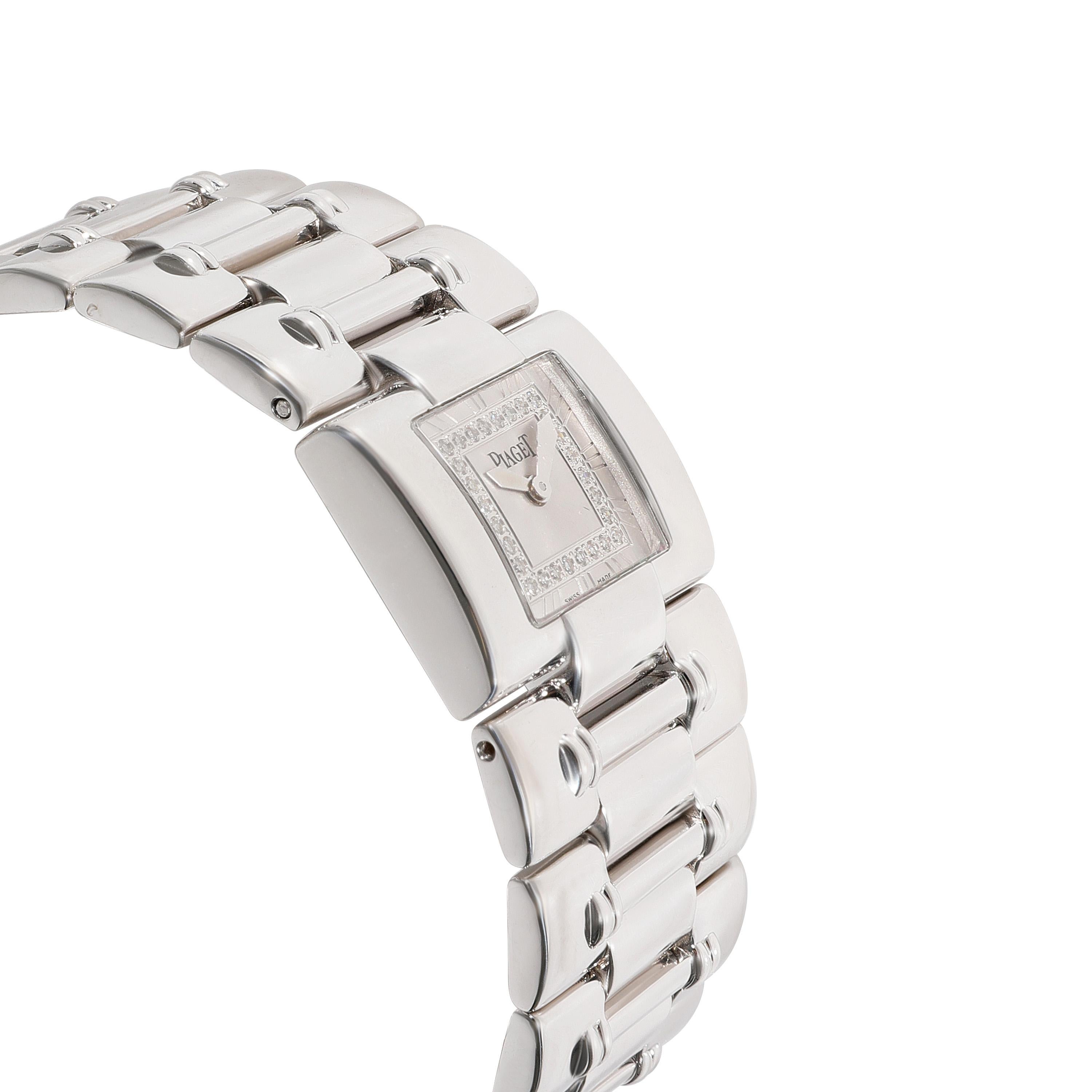 Piaget Dancer 50010 K38 Damenuhr aus 18 Karat Weißgold 1
