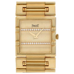 Piaget Dancer 80317K81 18 Karat Gold Dial Quartz Watch