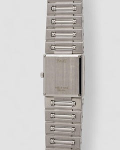 Piaget Dancer 91317 Pave Diamond Emerald 18k WG 1990s