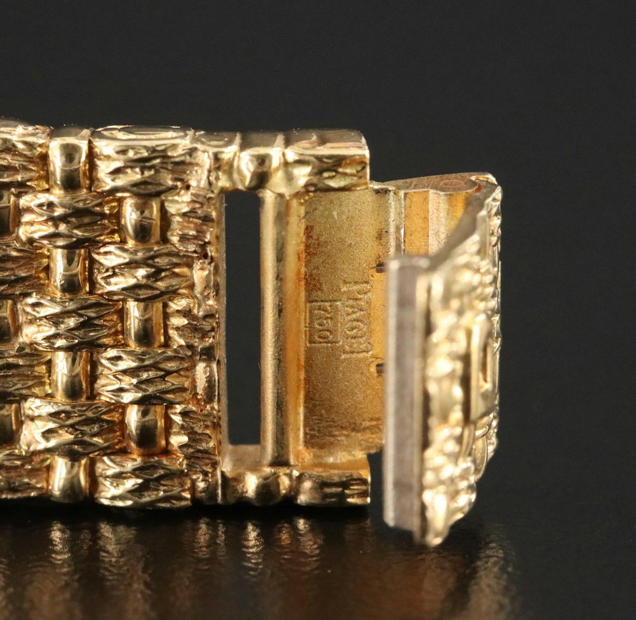 Piaget Dancer 9706 D23 Diamond Set
18K Gold 24mm Manual-Wind Watch For Sale 4