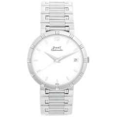 Piaget Dancer Men's 18 Karat White Gold Watch