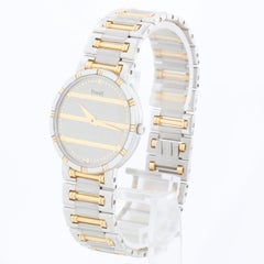 Piaget Dancer Men's 31mm 18k Yellow & White Gold Quartz Watch 84023 K81