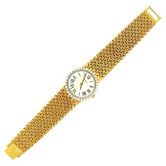 Piaget Diamond 18k Yellow Gold Lady's Wristwatch