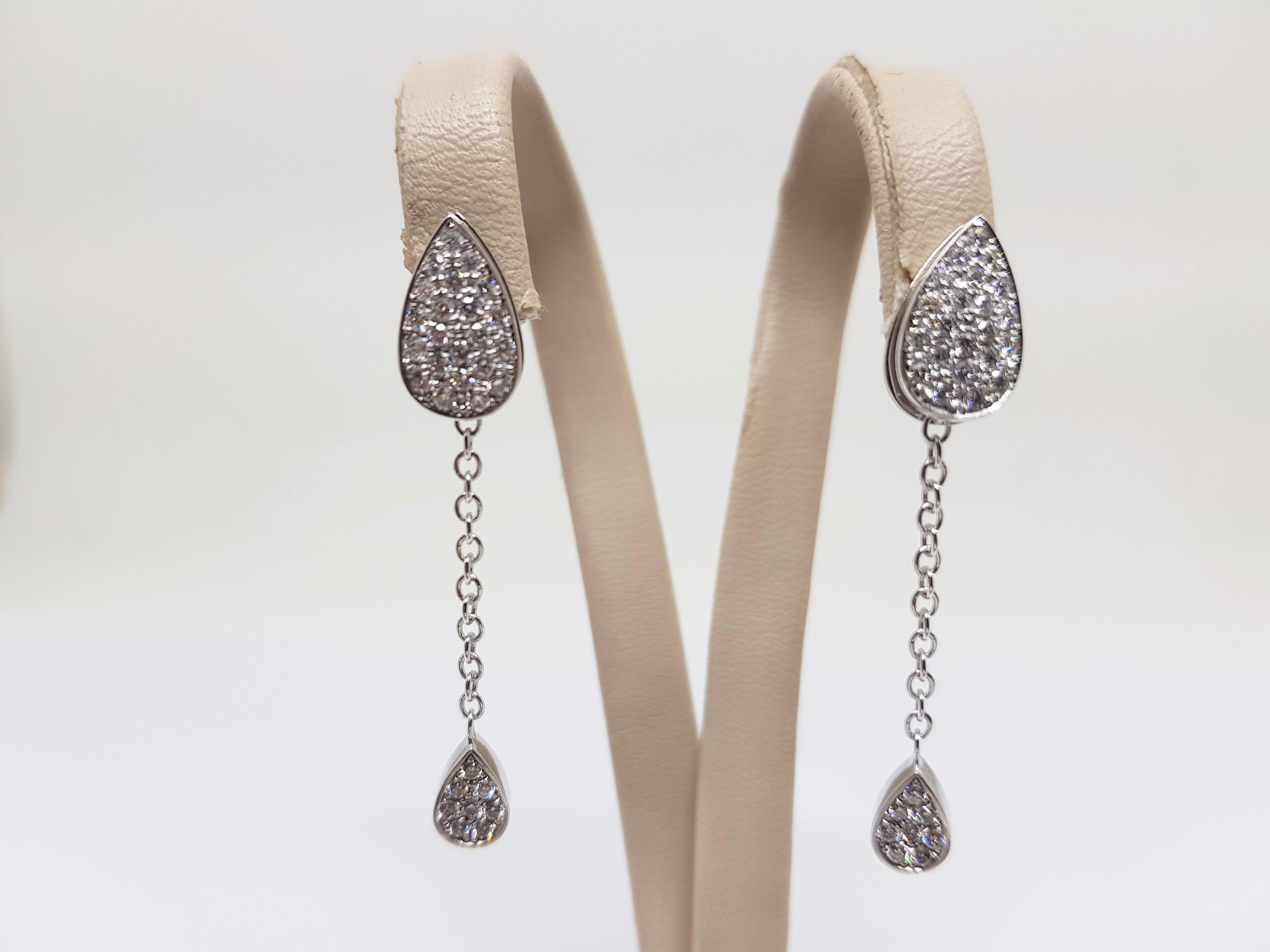Contemporary Piaget Diamond Earrings