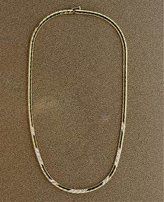 Piaget Diamond Gold Collar Necklace