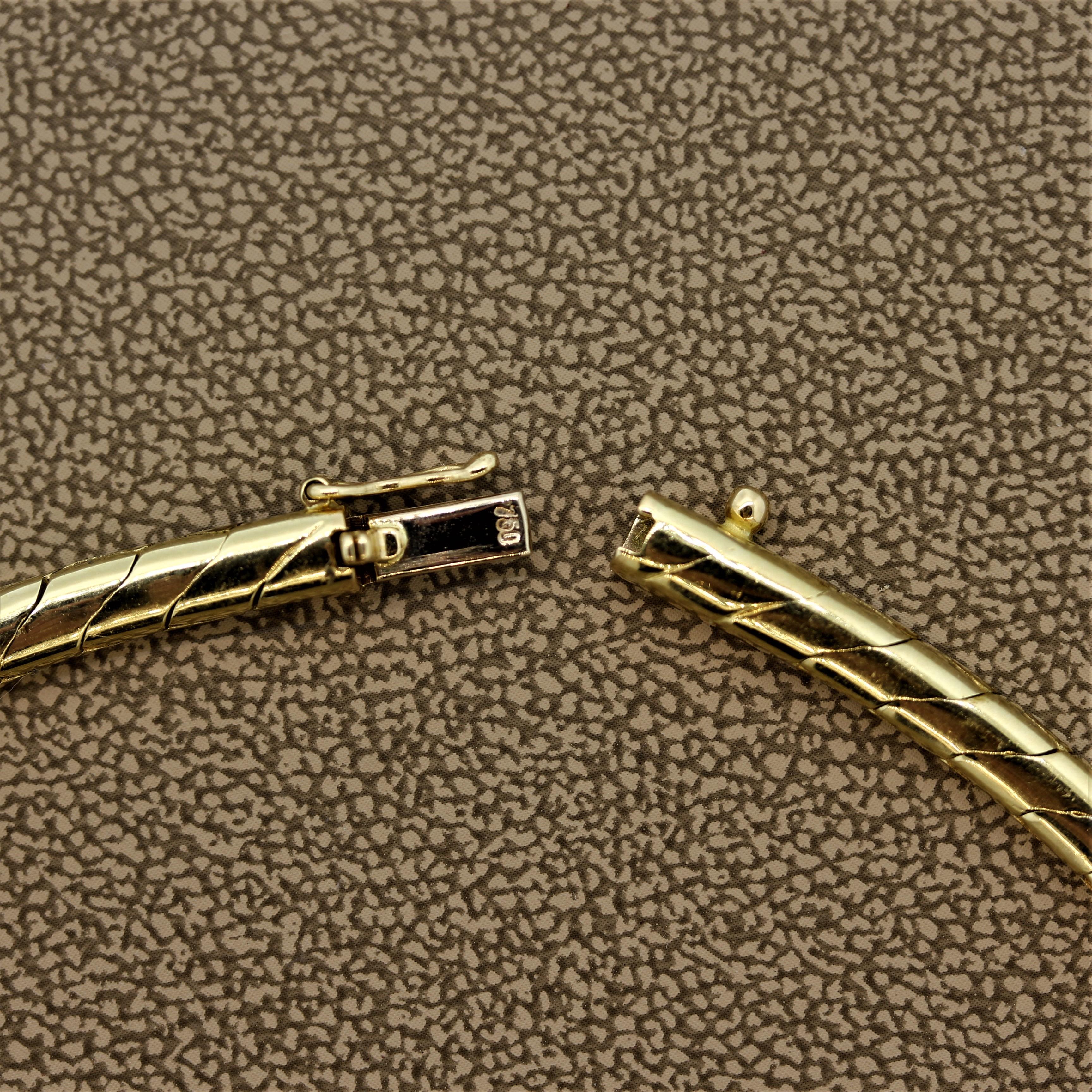 Piaget Diamond Gold Collar Necklace 2