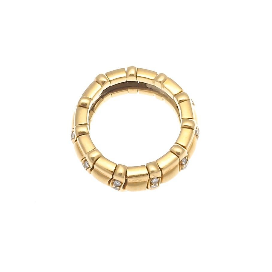 Modern Piaget Diamond Gold Ring