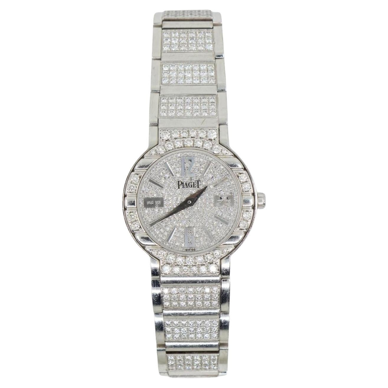 Piaget Diamond Pave 28 mm Watch