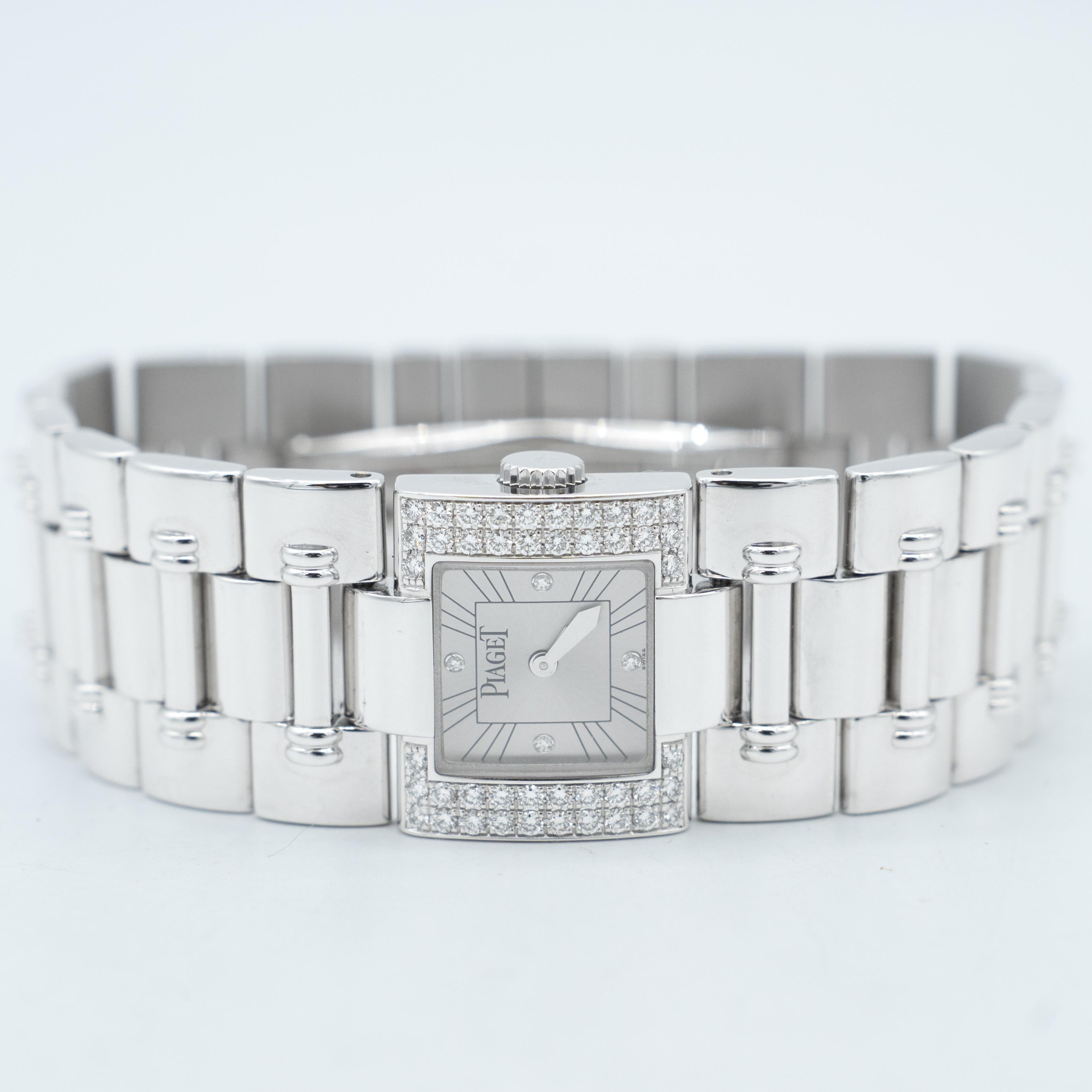 Piaget Diamonds Orologio al quarzo da donna 50011 K83 18k In condizioni buone in vendita a New York, NY