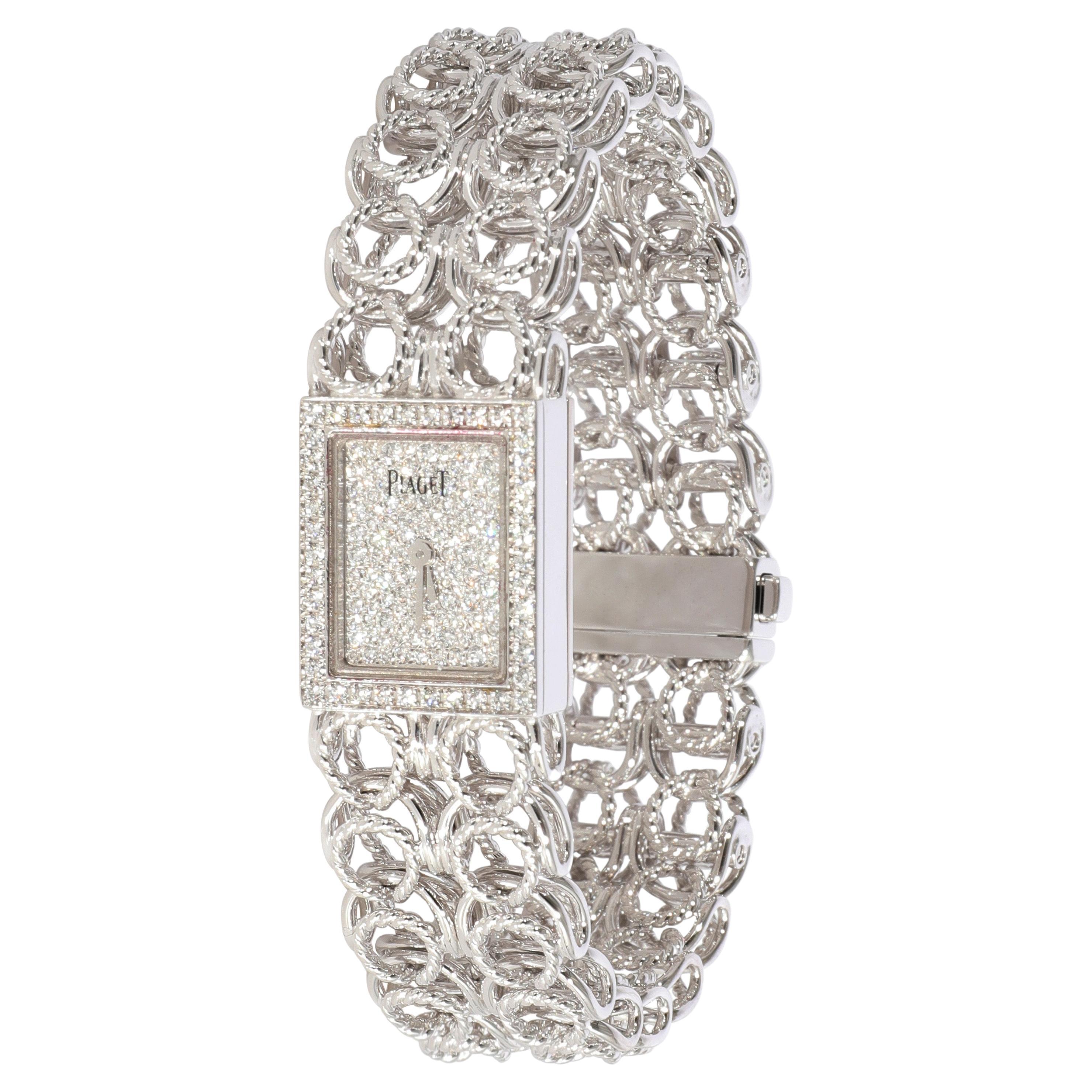 Piaget Dress P10905 Women's Watch in 18kt White Gold