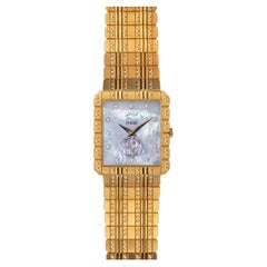 Piaget Emblem of Qatar Protocole 81563 C573 MOP Diamond Dial 18k YG Piece Unique