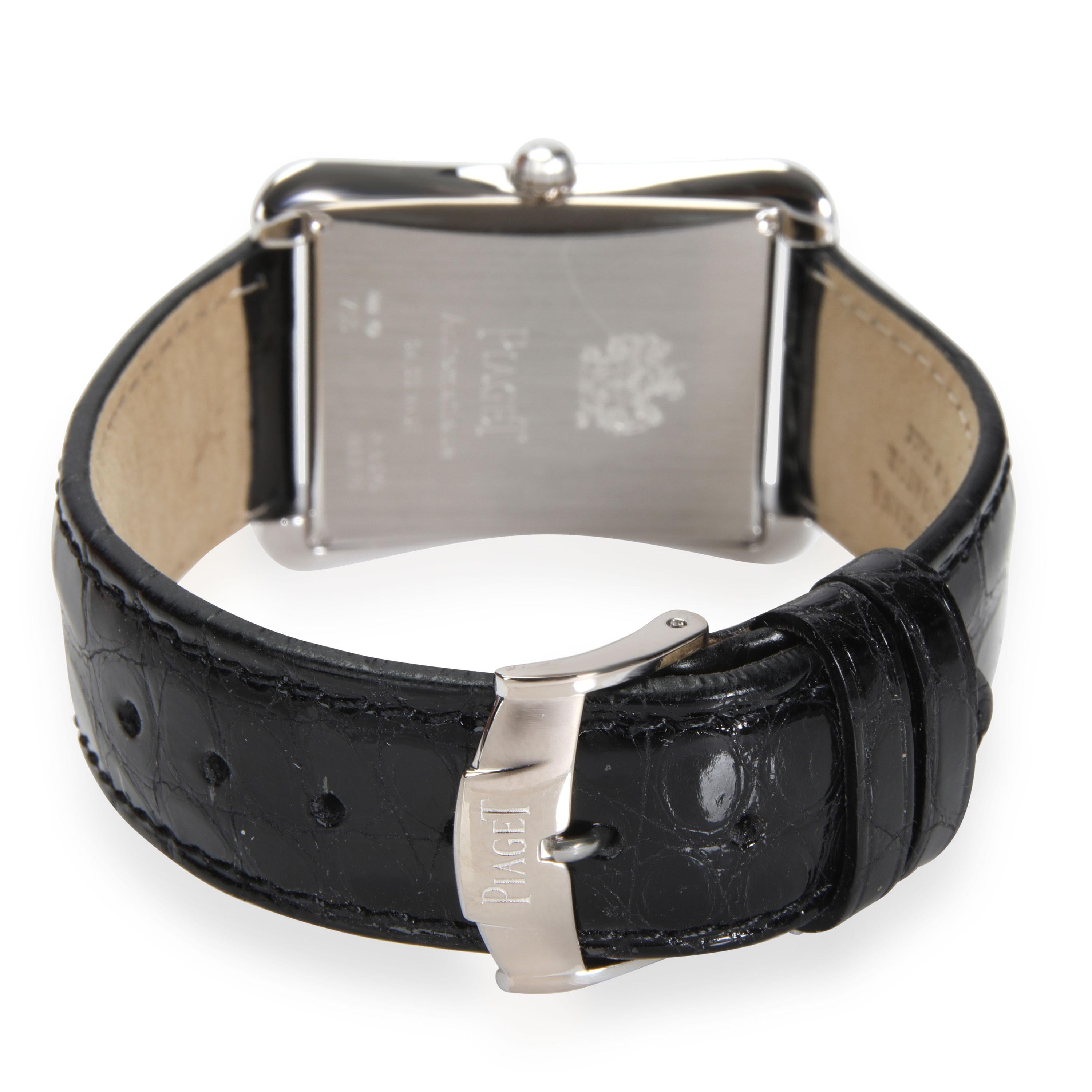 Piaget Emperador Black Tie GOA33069 - Montre pour homme en or blanc 18 carats

SKU : 110387

DÉTAILS PRIMAIRES
Marque :  Piaget
Modèle : Cravate noire Emperador
Pays d'origine : Suisse
Type de mouvement : Mécanique : Automatique/Kinétique
Année de