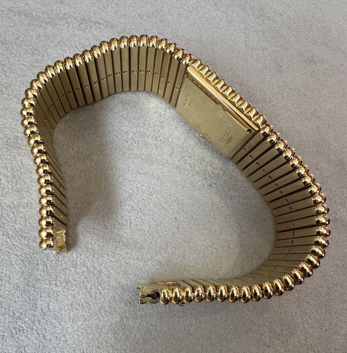 Piaget Emperador Factory Montre en or jaune 18 carats et diamants Excellent état à La Jolla, CA