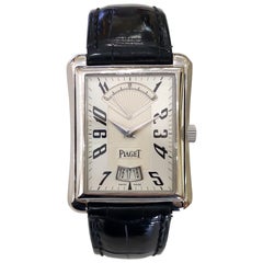 Piaget Emperador Retrograde 18 Karat White Gold Watch