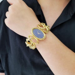 Piaget Esclave Quadrante Lapislazzuli Orologio da donna in 18 carati