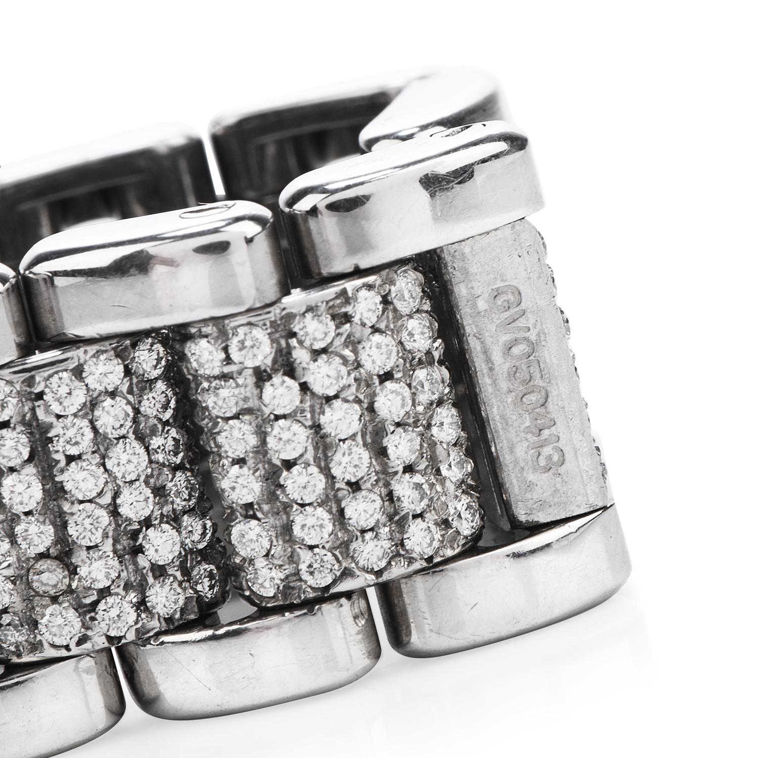 thick diamond eternity bands