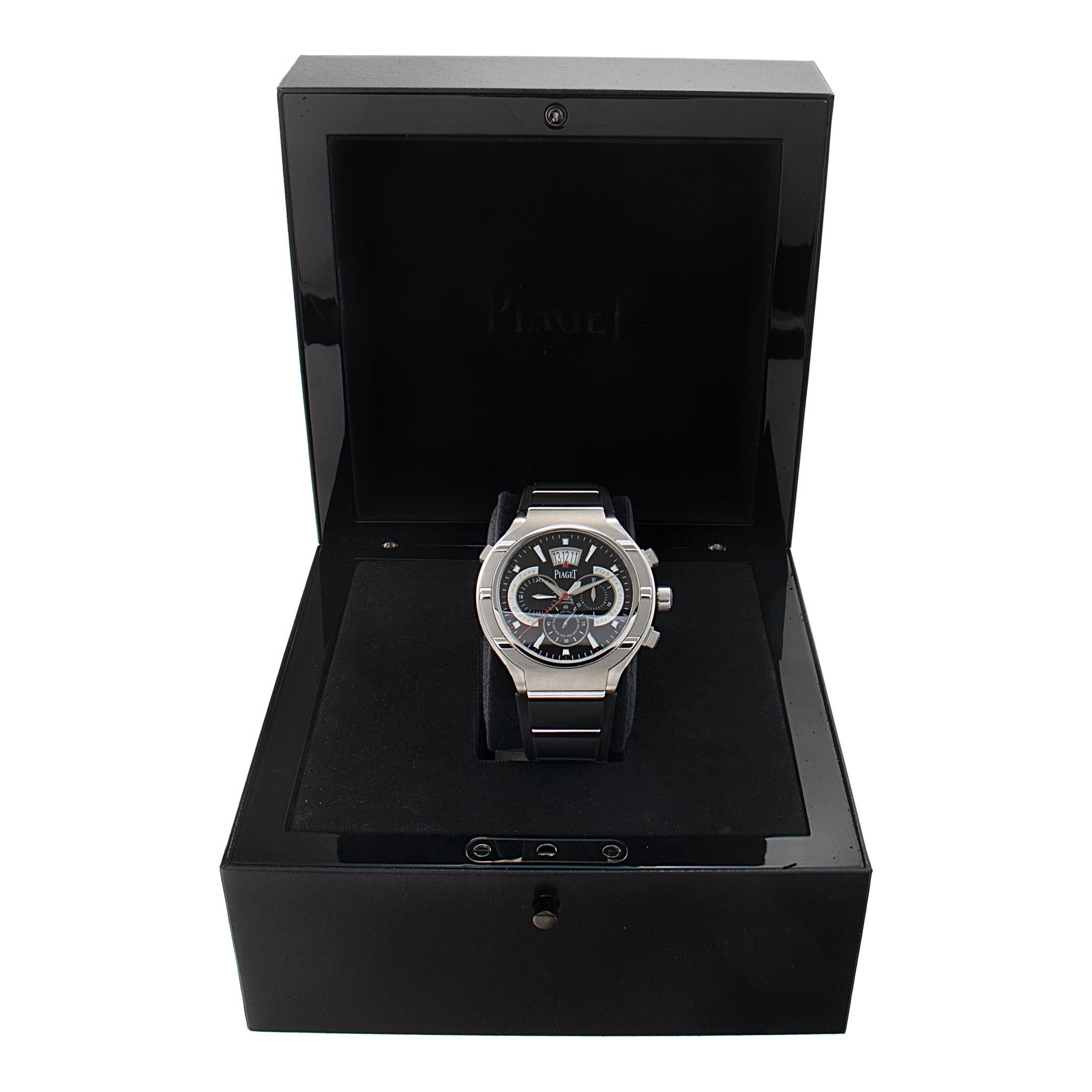 Piaget FortyFive titanium and stainless steel Automatic Wristwatch Ref GOA34002 1