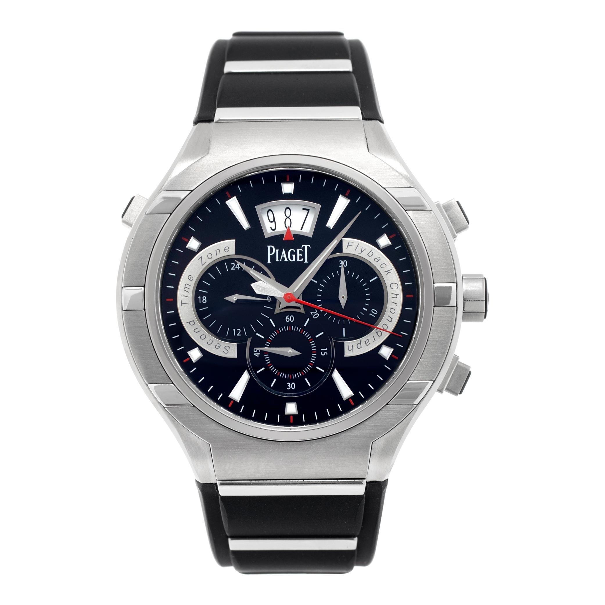 Piaget FortyFive Automatik-Armbanduhr aus Titan und Edelstahl Ref GOA34002