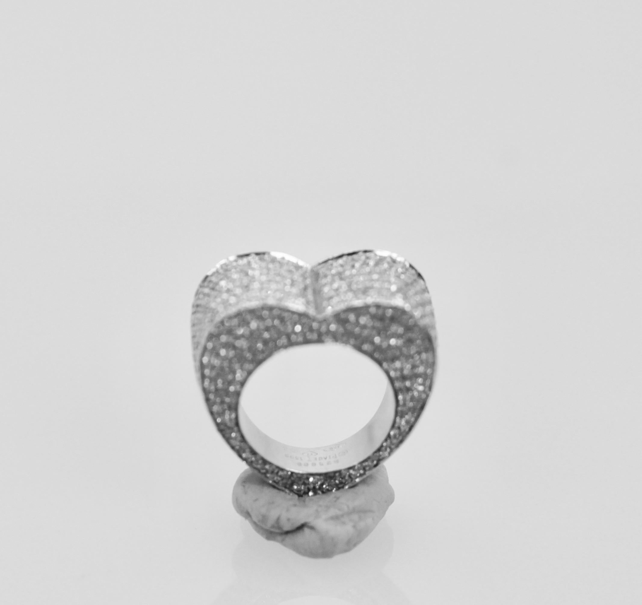piaget heart ring
