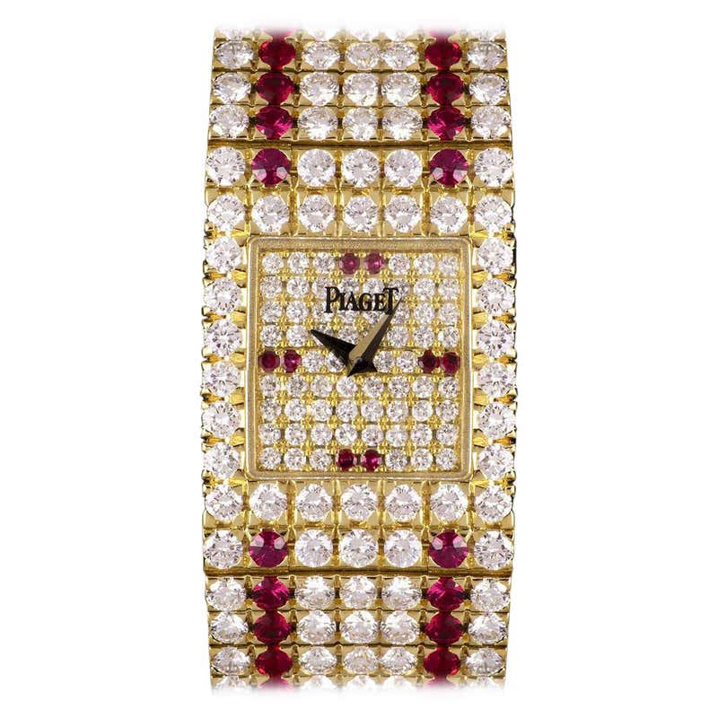 Ruby Stone Watch Antique Ruby Watches - 123 For Sale at 1stdibs
