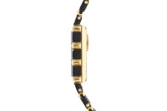 Piaget Gold and Black Polo Watch