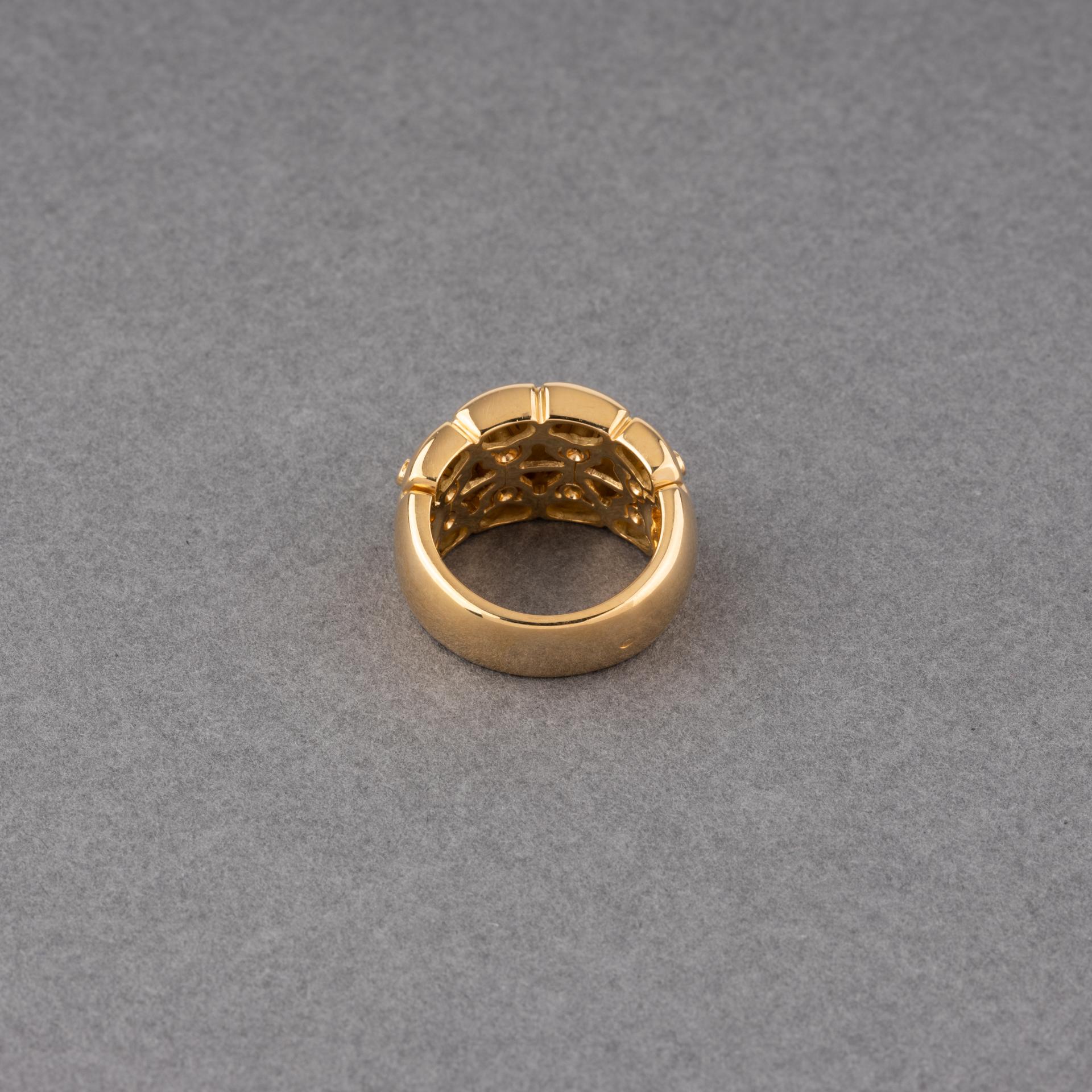 Piaget Gold and Diamonds French Vintage Ring For Sale 1
