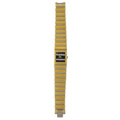 Retro Piaget Gold, Diamond and Black Onyx 'Polo' Wristwatch