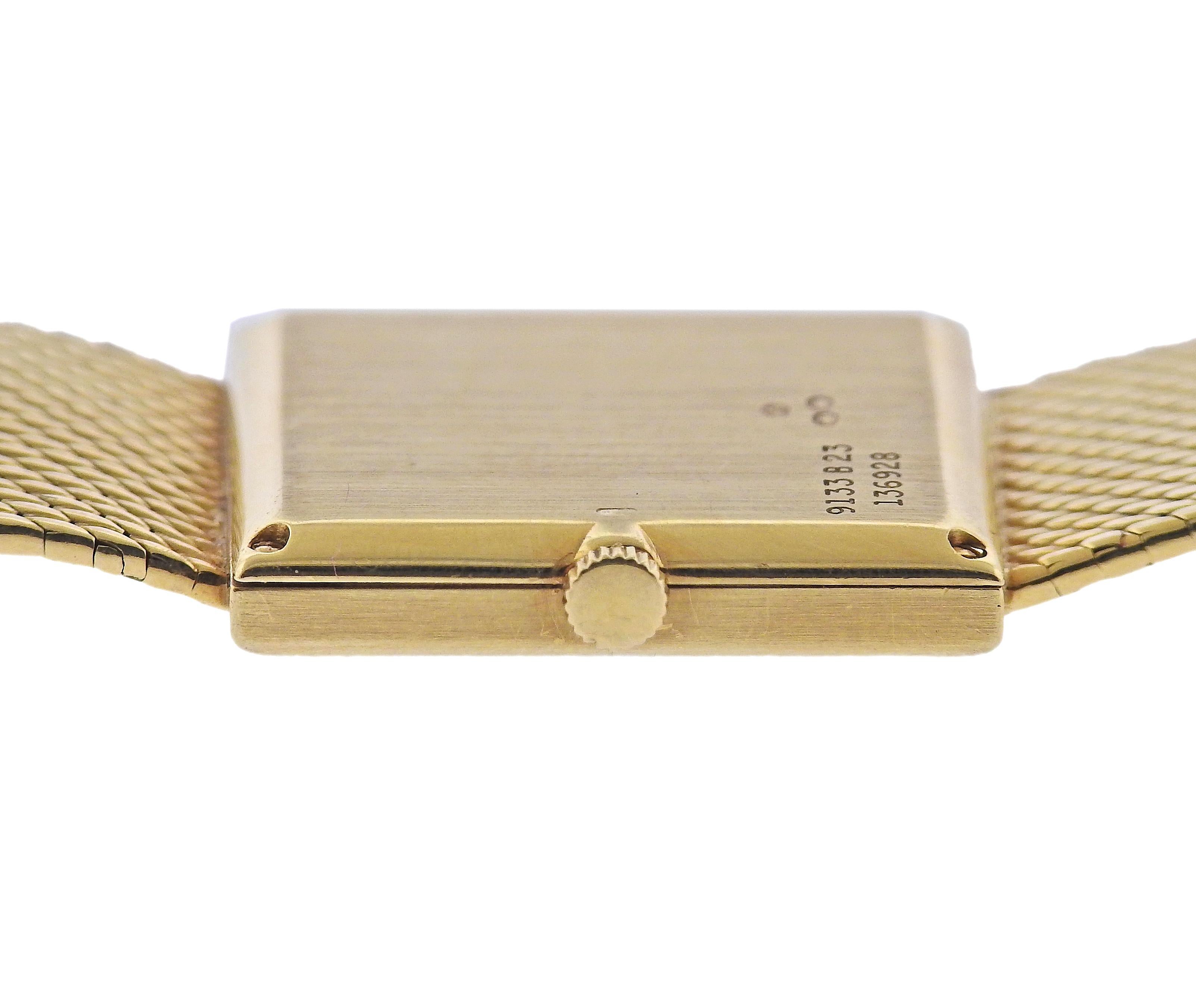 vintage piaget gold watch