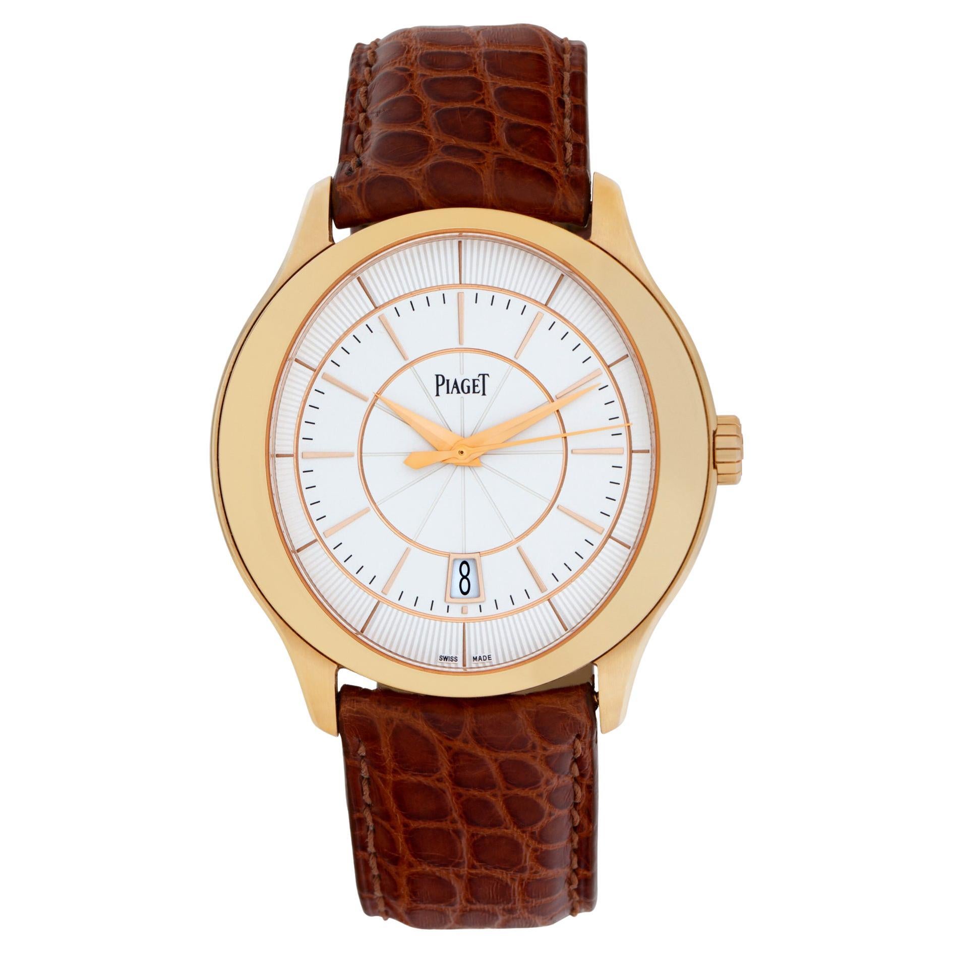 Piaget Gouverneur in 18k Rose Gold Wristwatch, Ref. GOA37110