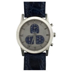 Vintage Piaget Haute Complication 14894 18k White Gold Chronograph Watch