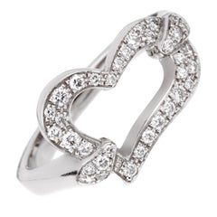 Piaget Heart Diamond White Gold Ring