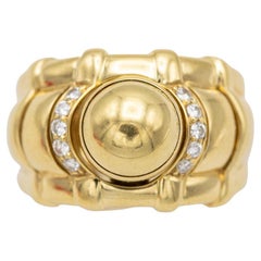 Piaget - Auswechselbarer Ring Tangra - 18 Karat Gold - Vintage Bombé - Diamanten