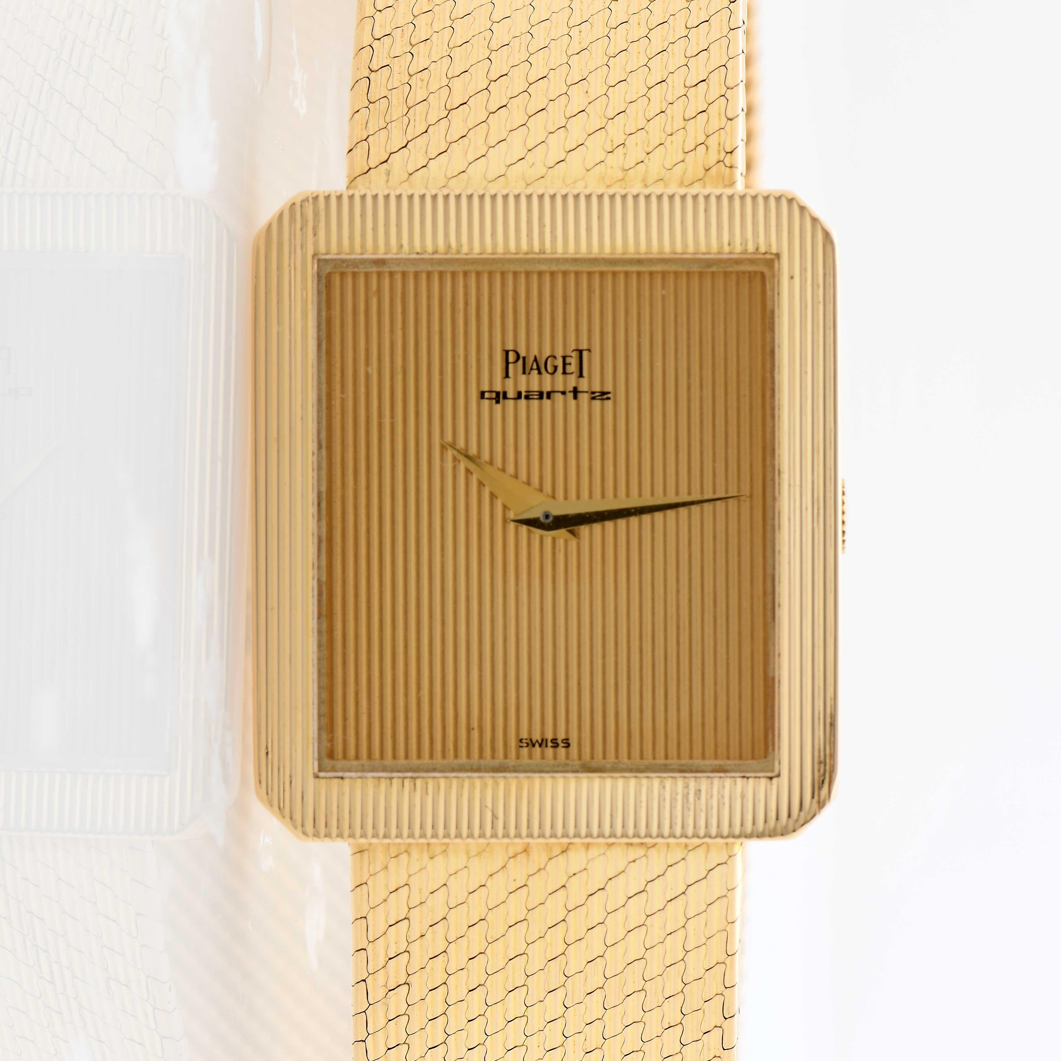 Piaget Ladies 18 Karat Yellow Gold Watch
Metal Weight: 66.3 Grams