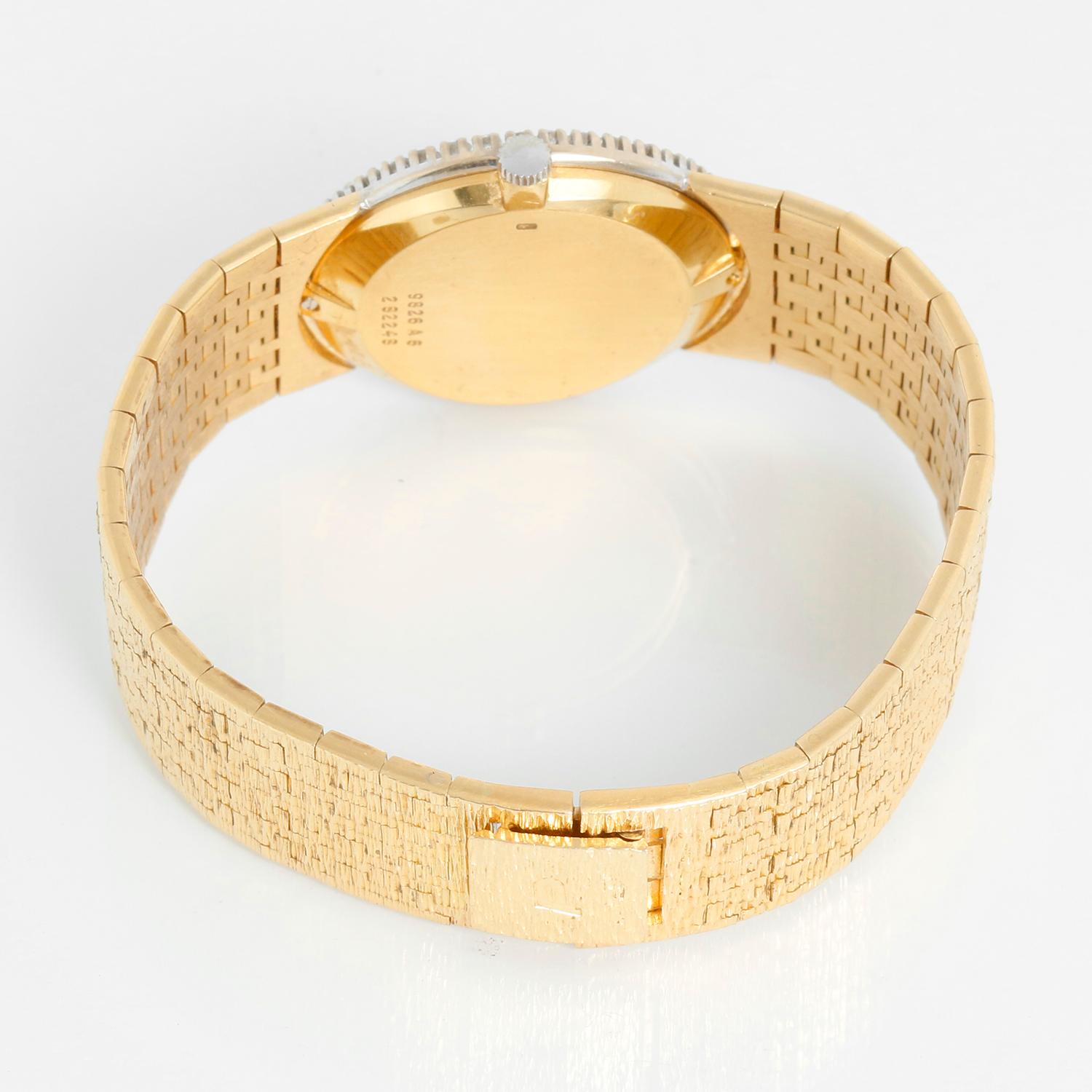 Women's Piaget Ladies 18k Yellow Gold Dress Watch Lapis Dial