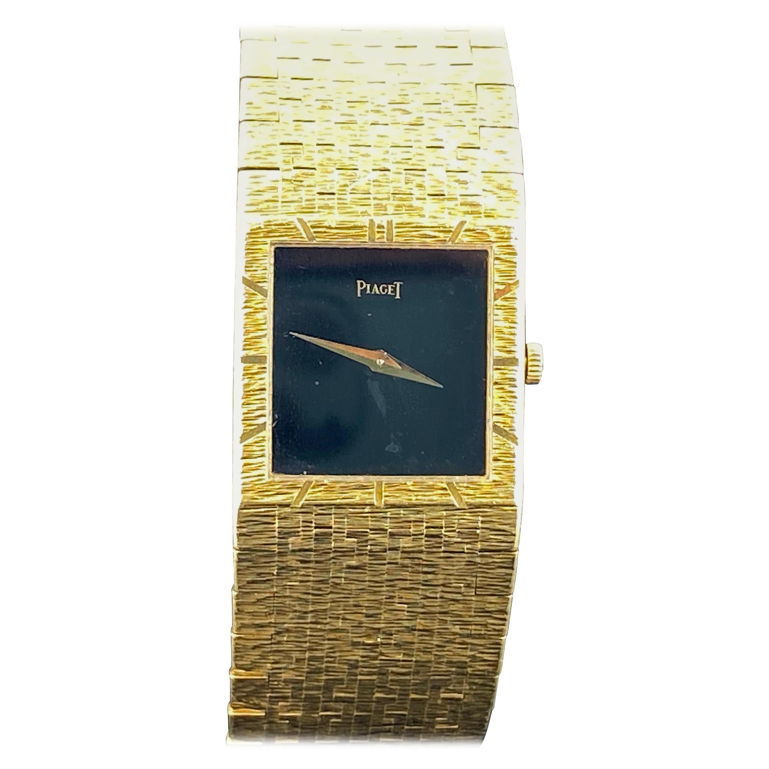 Piaget Ladies 18 Karat Yellow Gold "Depose" Watch