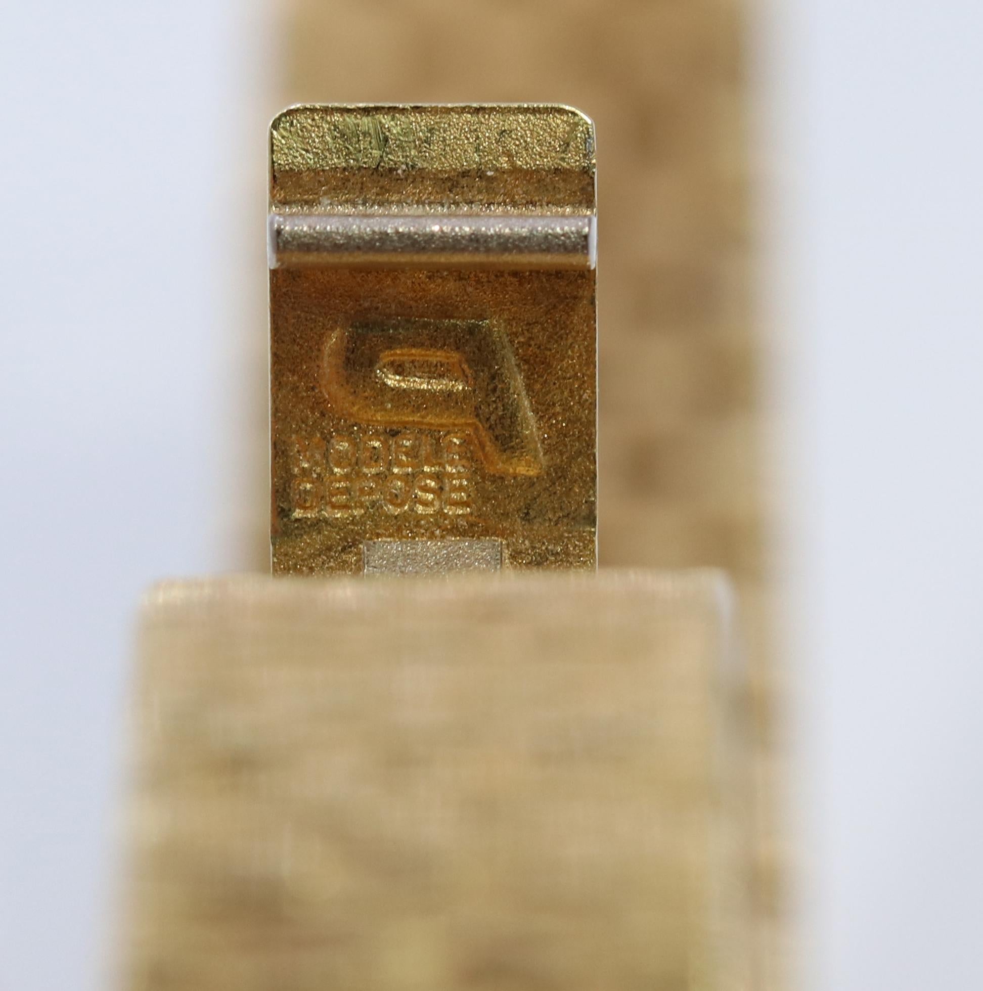 Brilliant Cut Piaget Ladies Petite Gold Watch with Mother of Pearl Diamond Dial/ Diamond Bezel