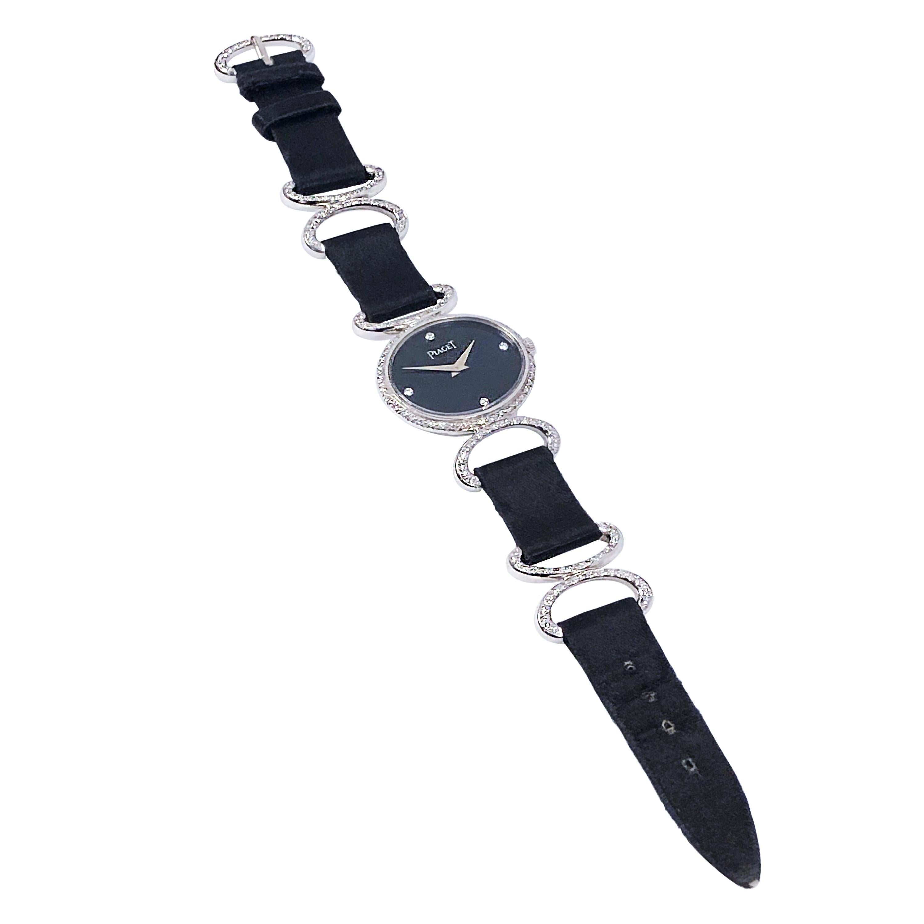 Women's Piaget Ladies White Gold and Diamond Wrist Watch