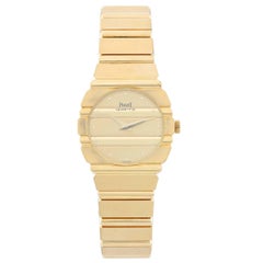 Piaget Ladies Yellow Gold Polo Quartz Wristwatch 