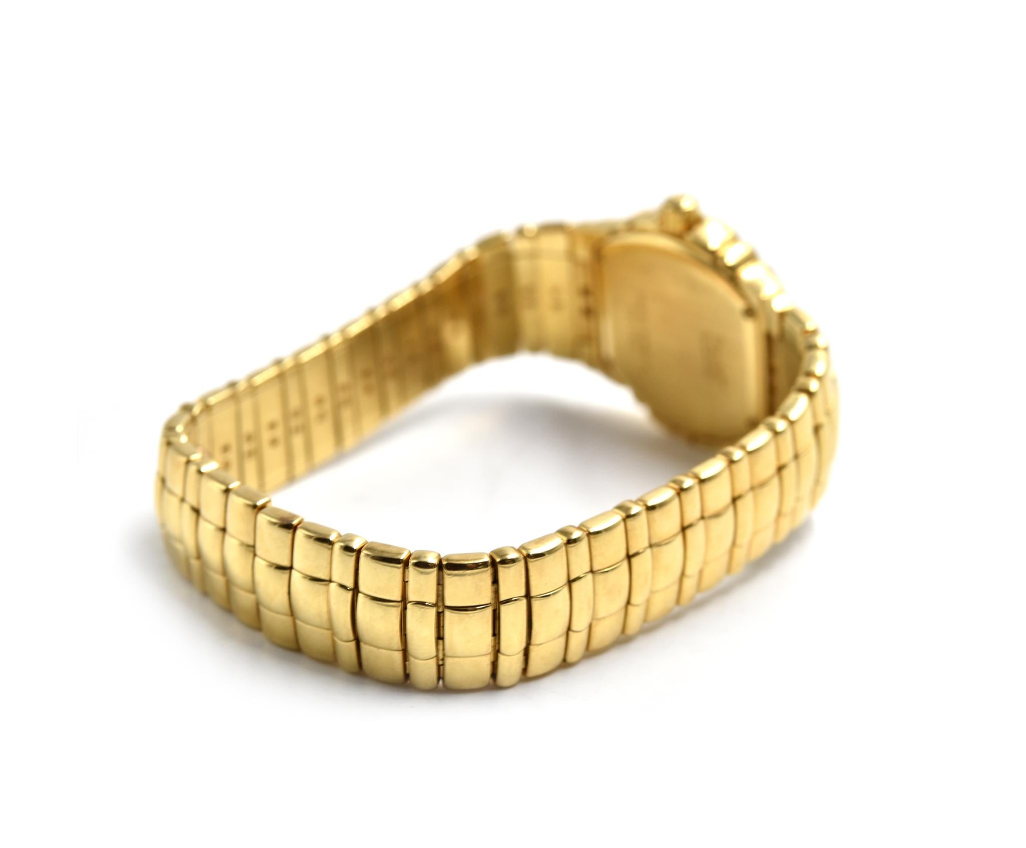 Women's Piaget Ladies Yellow Gold Tanagra Quartz Wristwatch Ref 15031