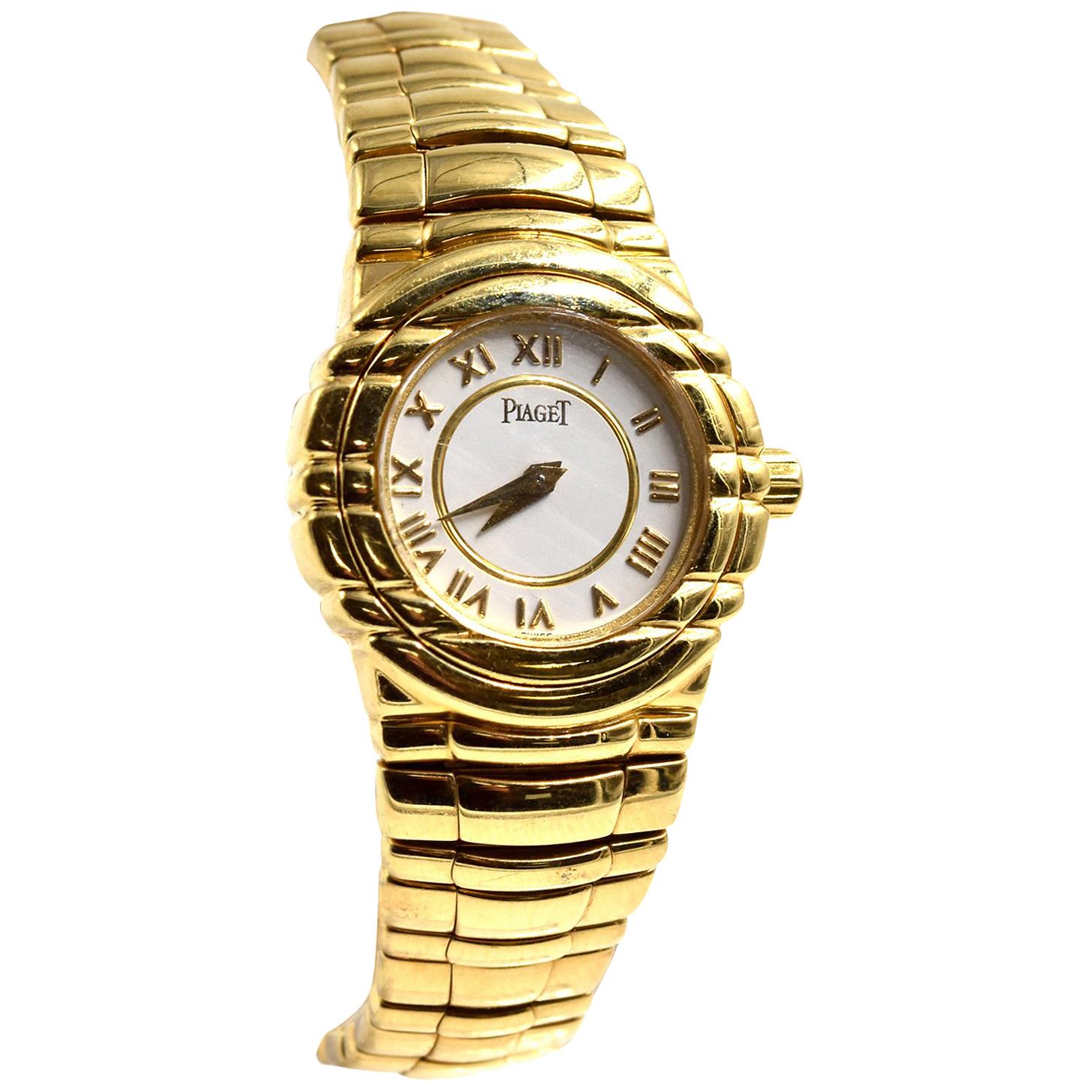 Piaget Ladies Yellow Gold Tanagra Quartz Wristwatch Ref 15031