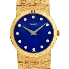Piaget Lapis Diamond 9701 24mm 18K Yellow Gold Watch