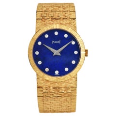 Piaget Lapis Diamond 9701 24mm 18K Yellow Gold Watch