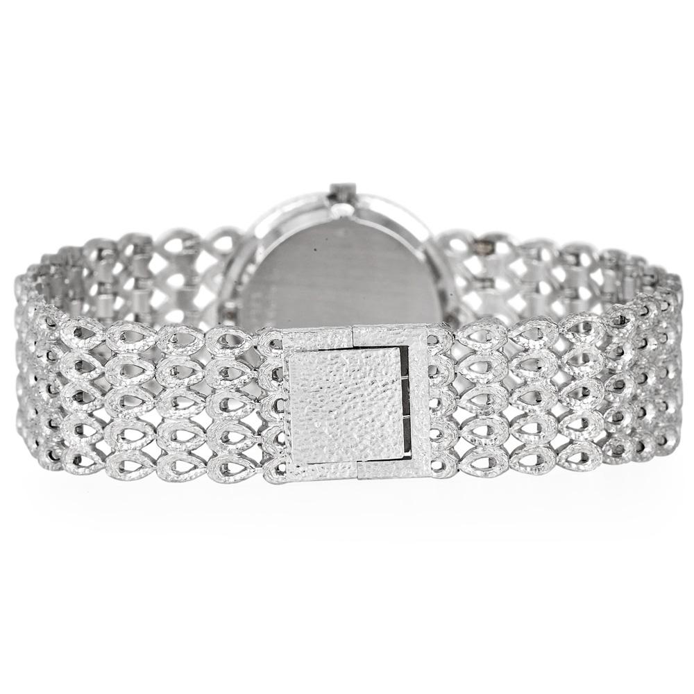 PIAGET Lapis Diamond Lapis Dial 18K Gold Ladies Watch For Sale 5