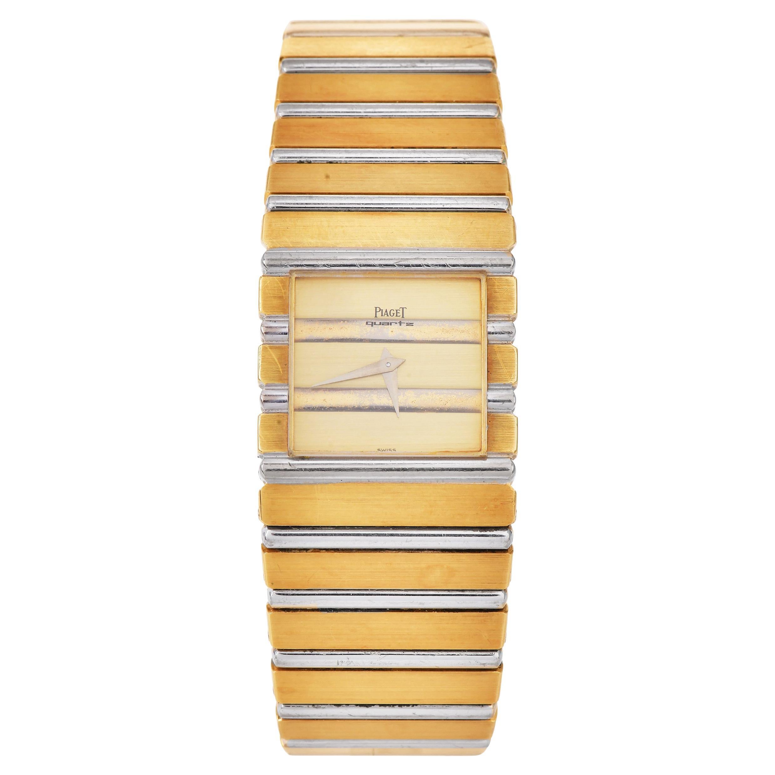 Reloj Pulsera Piaget gran Polo Circa 7131 C701 Oro Bicolor 18K