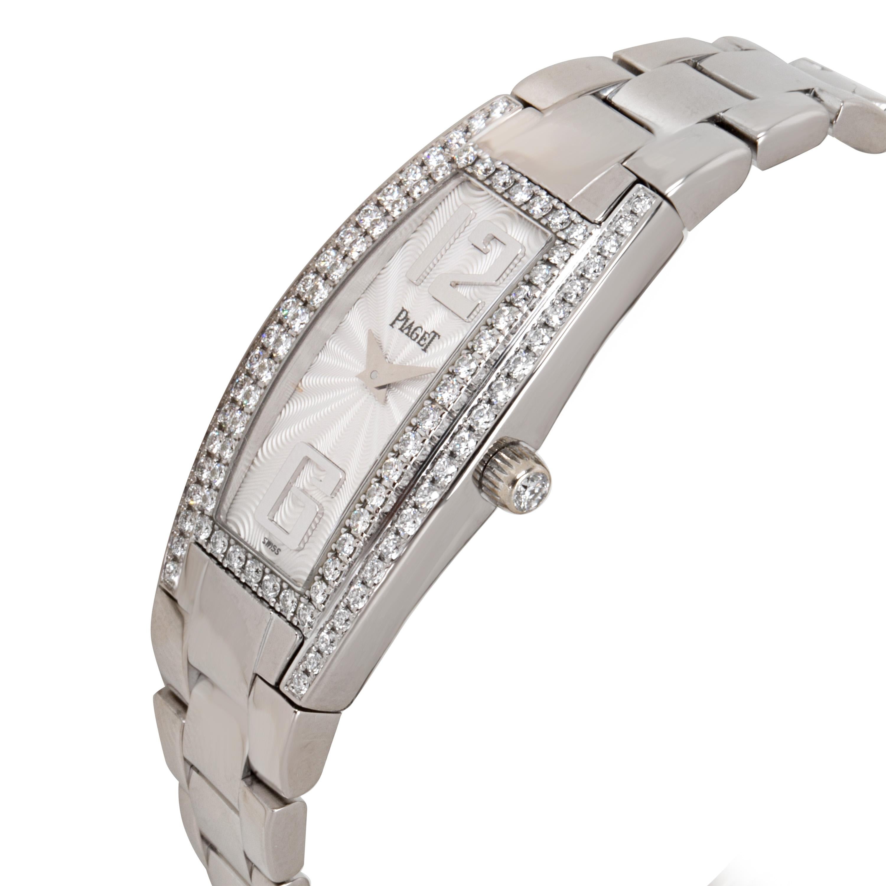 Piaget Limelight G0A29129 Women's Watch in 18 Karat White Gold In Excellent Condition In New York, NY