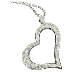 Piaget Limelight Geart Diamond Necklace 18k White Gold