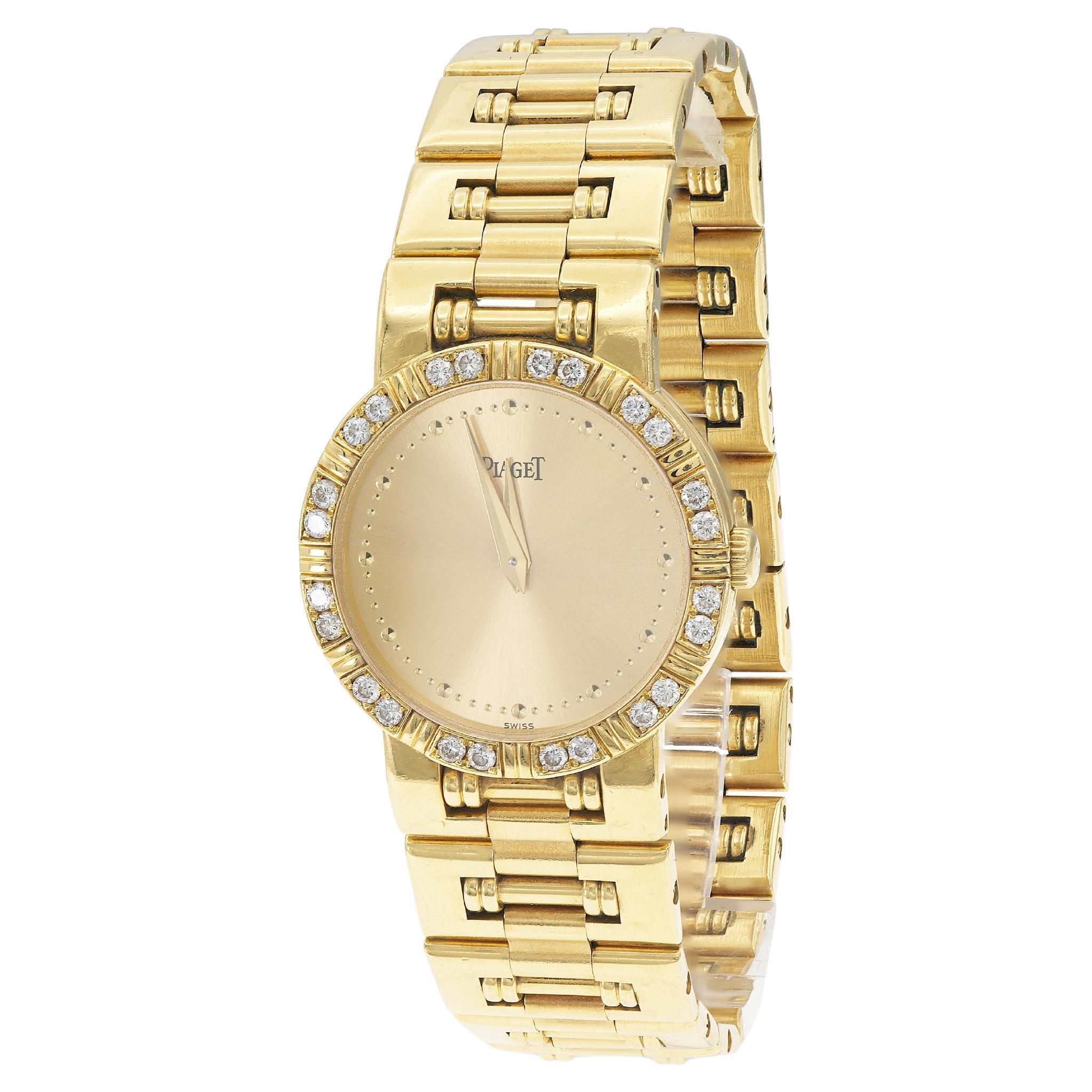 Piaget Mini Dancer Gold Watch with Diamonds