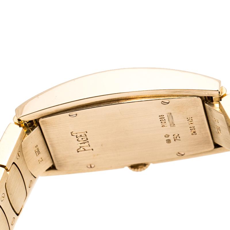 Piaget Mother of Pearl 18K Rose Gold Limelight P10266 Women's Wristwatch 27 mm 1