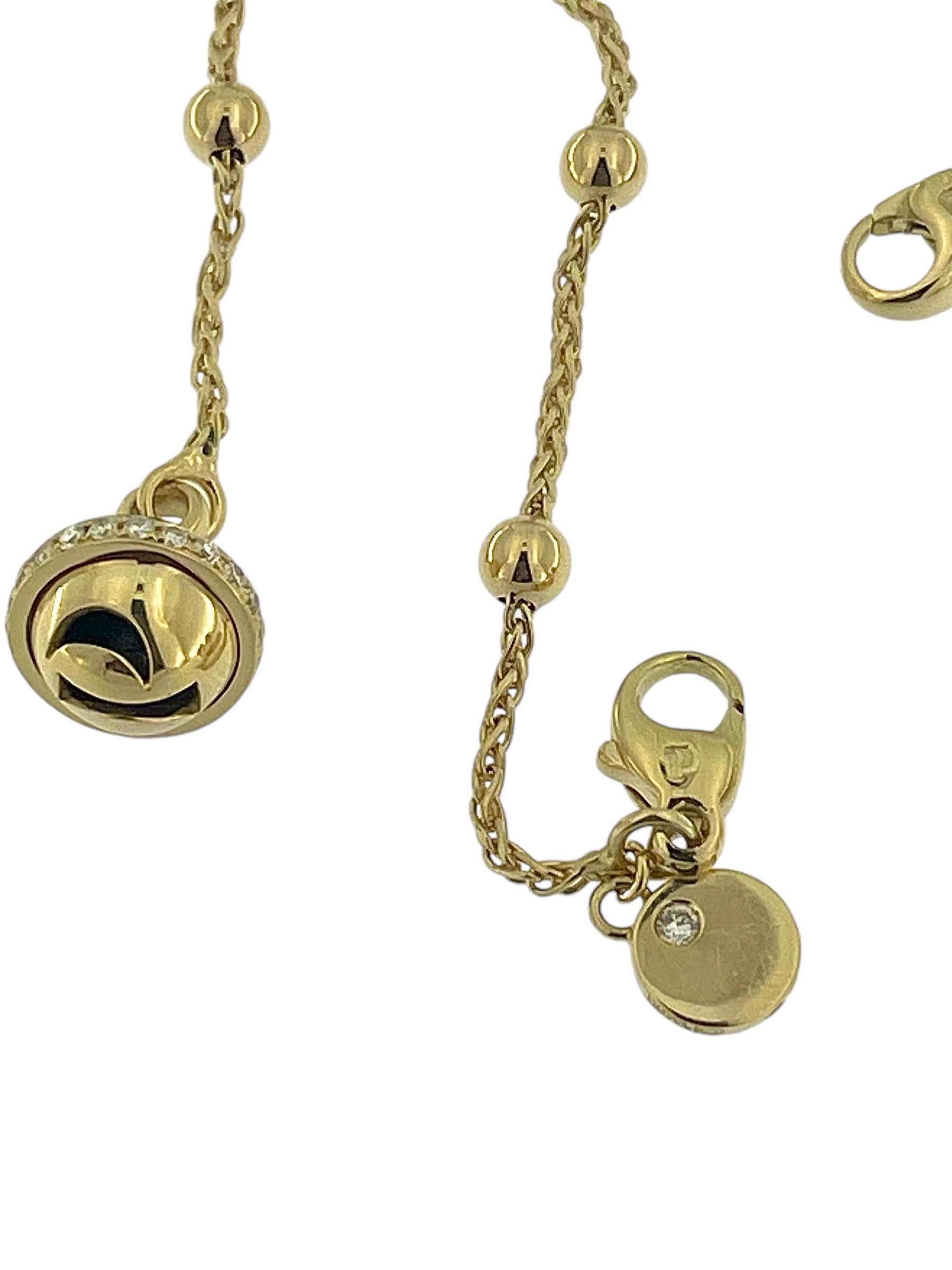 Piaget Necklace and Bracelet Set Yellow Gold and Diamonds For Sale 6